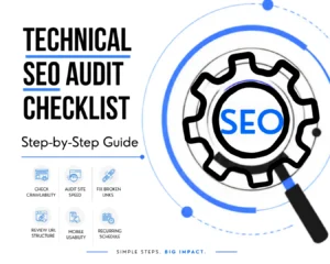 Technical SEO audit dashboard showing crawl errors and page speed metrics